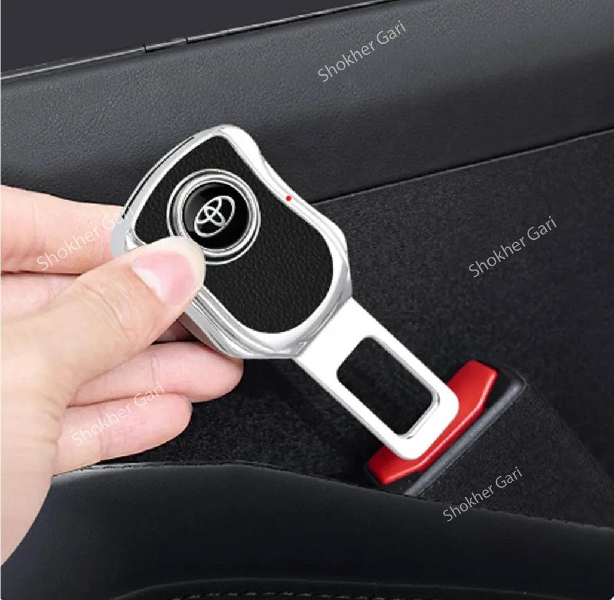1pcs Car Plug Safety Seatbelt Lock Buckle - Toyota image
