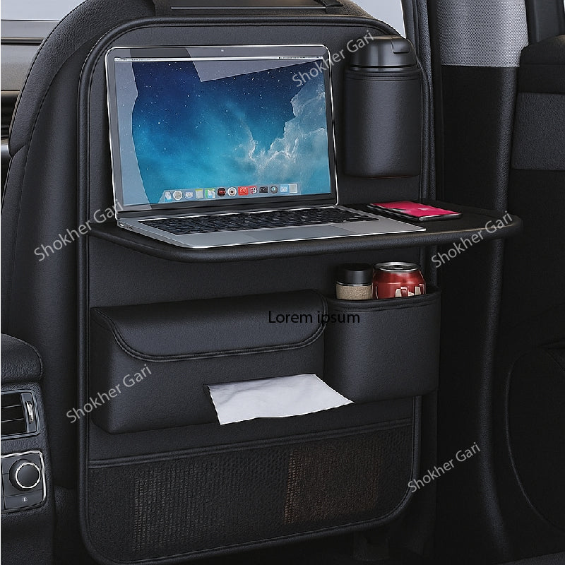 1pcs Car High Quality Back Seat Car Organizer Multi-Pocket image 2