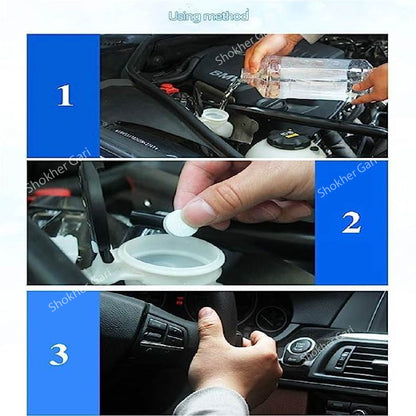 Car Windshied Washer Washing Tablet 6 pcs set image 2