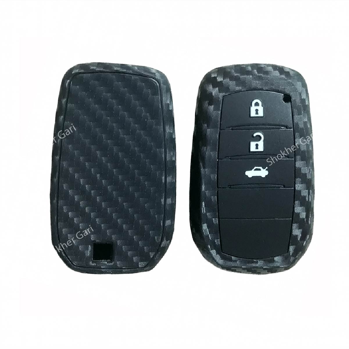 M/Y PVC Soft Carbon Style Remote Cover image 1