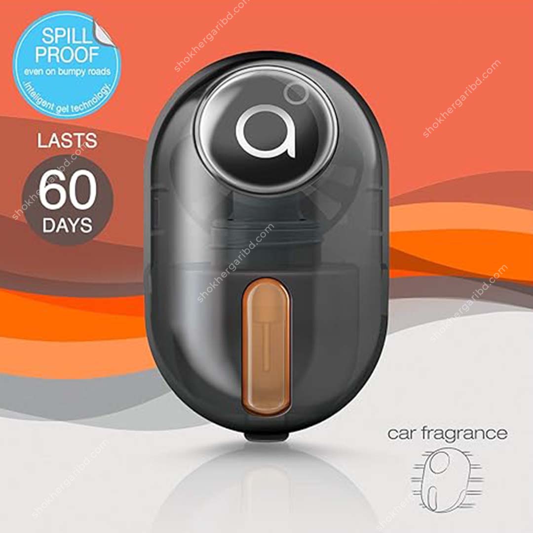 Godrej aer click Car Vent Air Freshener Kit Cool (10g) Gel image 4