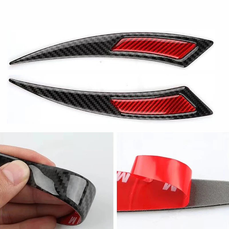 Carbon Fiber 06 Car Wheel Eyebrows image 1