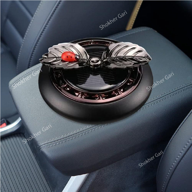 Solar Aroma Leaf Car Perfume and Showpiece image 3