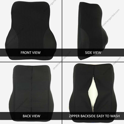 Car Premium Liner Design Back Pillow Lumber Support image 6