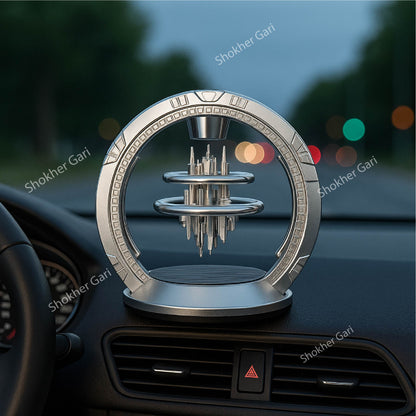 Solar Spin Creative Perfume &amp; Ornaments - Silver image