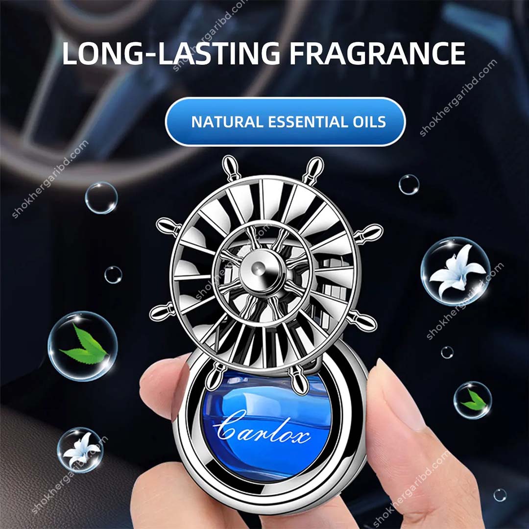 Car AC Vent Perfume And Fan Outlet image 4