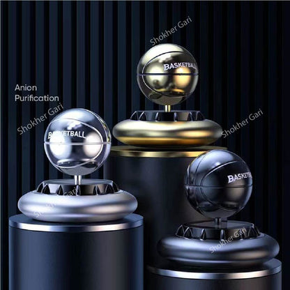 Basketball Solar Air Freshener Perfume And Showpiece image 0