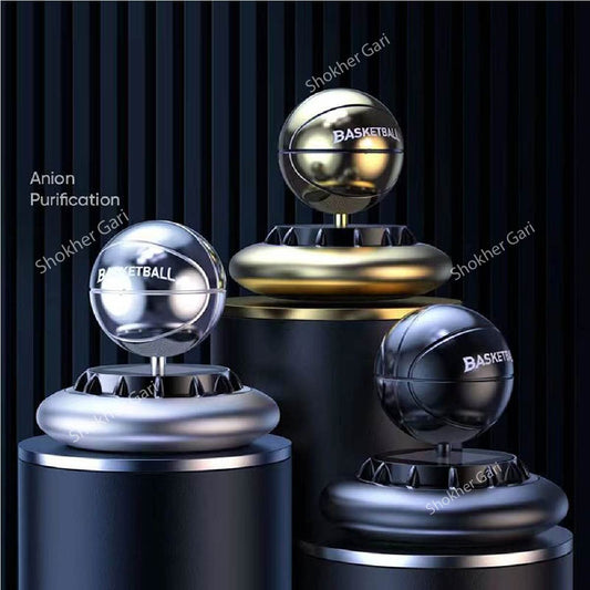 Basketball Solar Air Freshener Perfume And Showpiece image 0