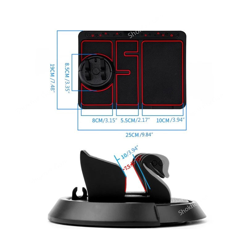 4 in 1 Mobile Mat - Universal 360-Degree Rotating Phone Holder image 1
