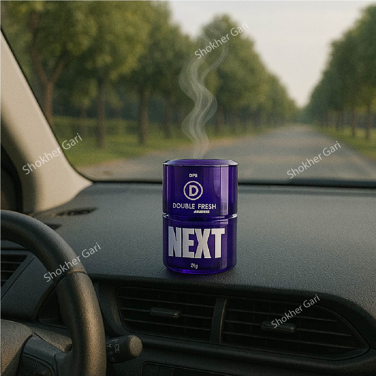 Next Double Fresh AirFreshner - Purple image