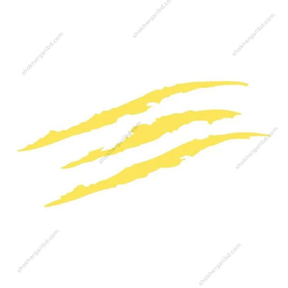2pcs Claw Marks Sticker For Car Headlight image 7