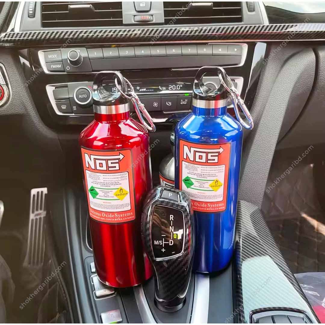 Car NOS Nitrogen Cylinder Vacuum Stainless Steel Kettle 500ML image 6