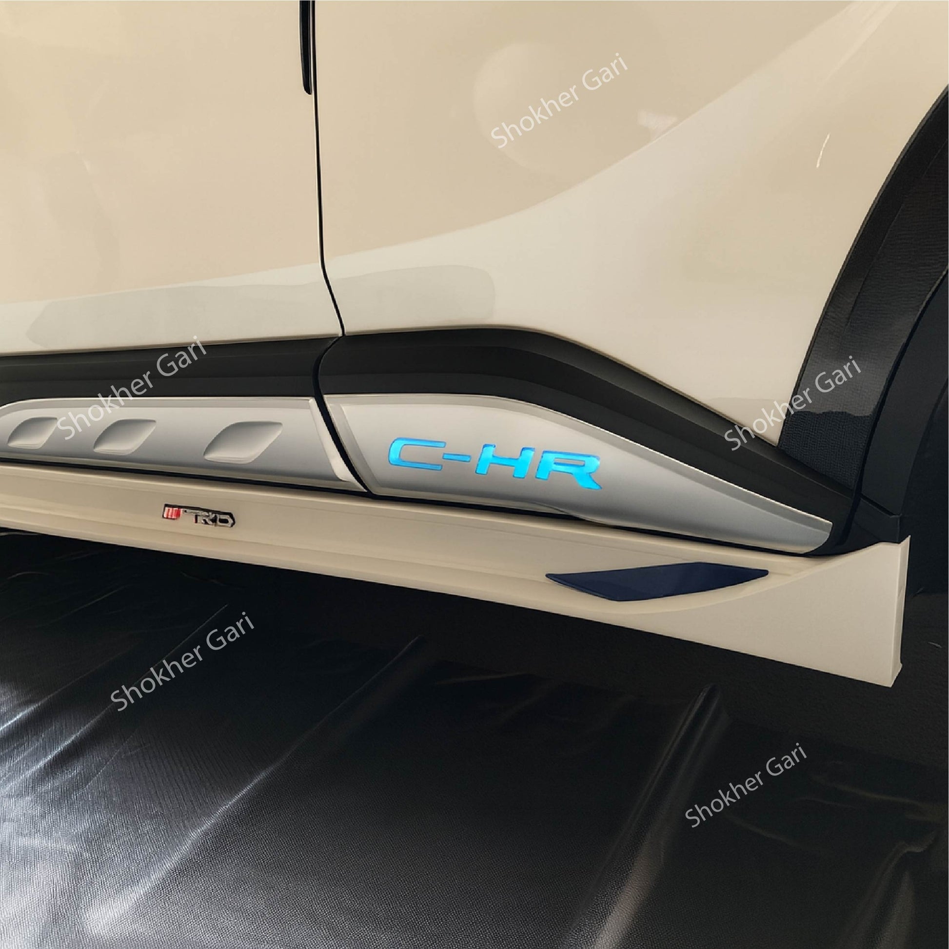 Toyota CHR Bumper Trim with LED - Stylish C-HR Led - Bumper Trim image 1