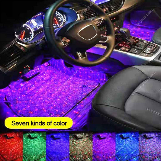 Car Seat Bottom Starlights  RGB Remote Control image 0