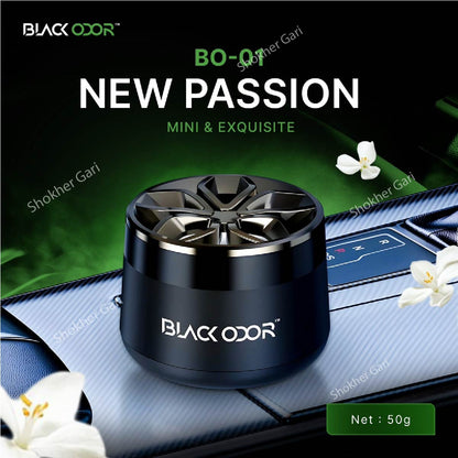 BO-1 Cup holder Black Odor Luxury Car &amp; Home Perfume - New Passion image