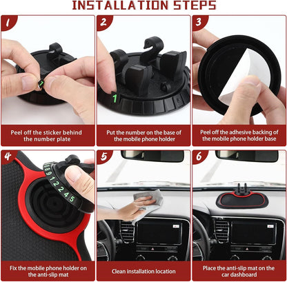 Multifunctional 3 in 1 Mobile Mat - 3in 1 Anti Slip Mobile Mat image 1