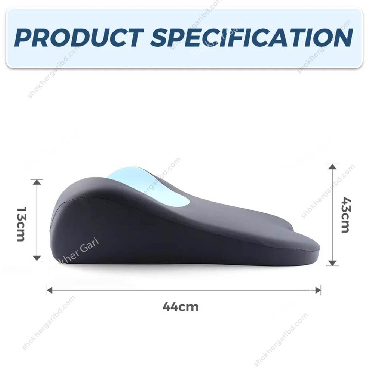 1pcs Slow Rebound Guard Car Lumbar Pillow image 7