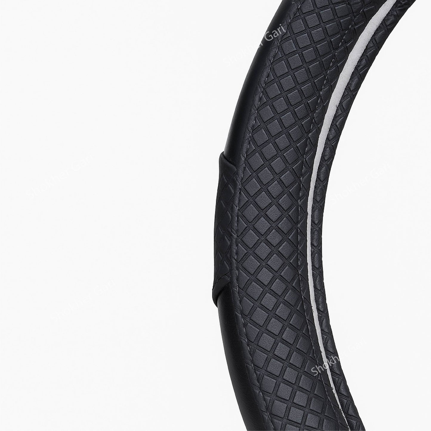 3 in 1 Car Luxury Steering Wheel Cover image 5