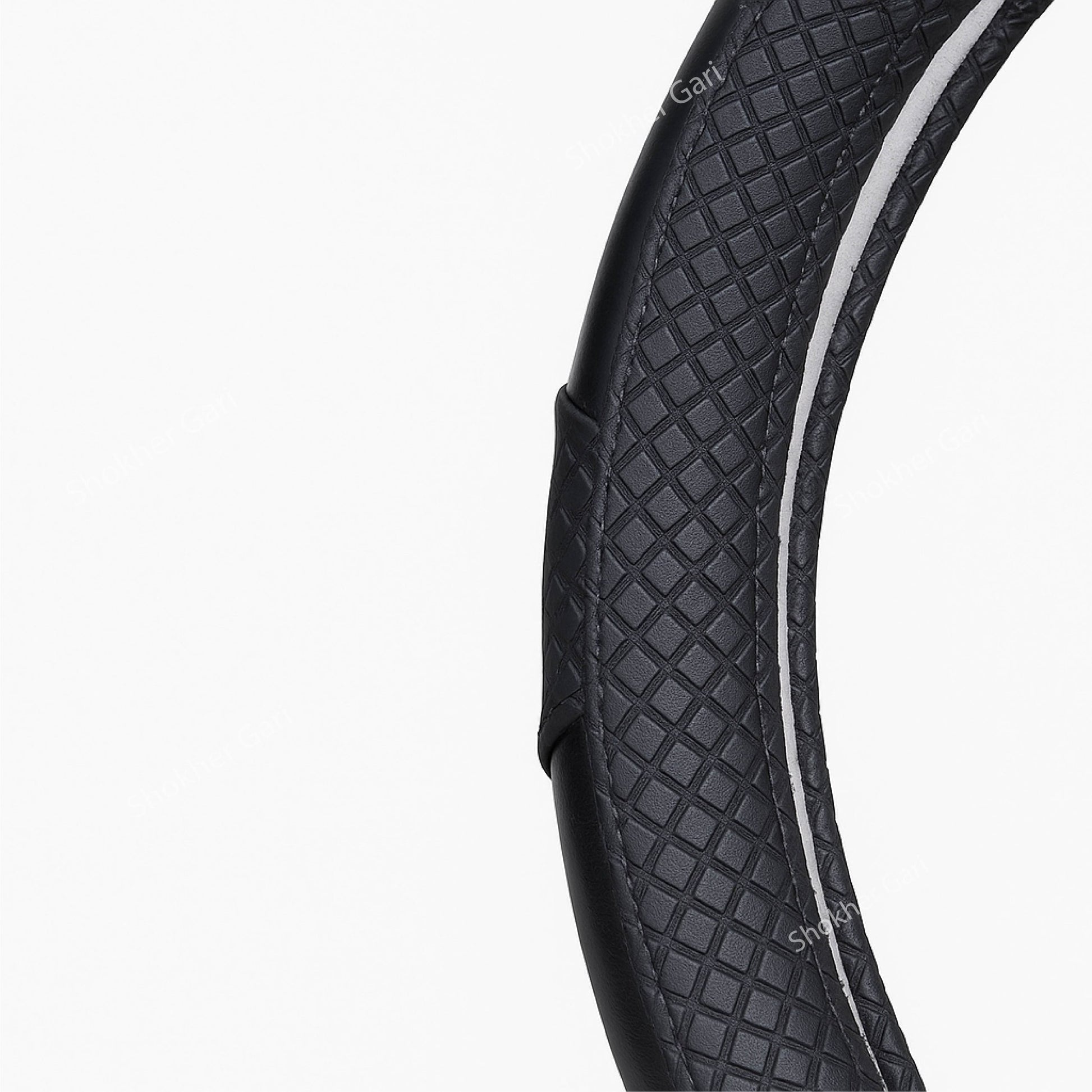 3 in 1 Car Luxury Steering Wheel Cover image 5