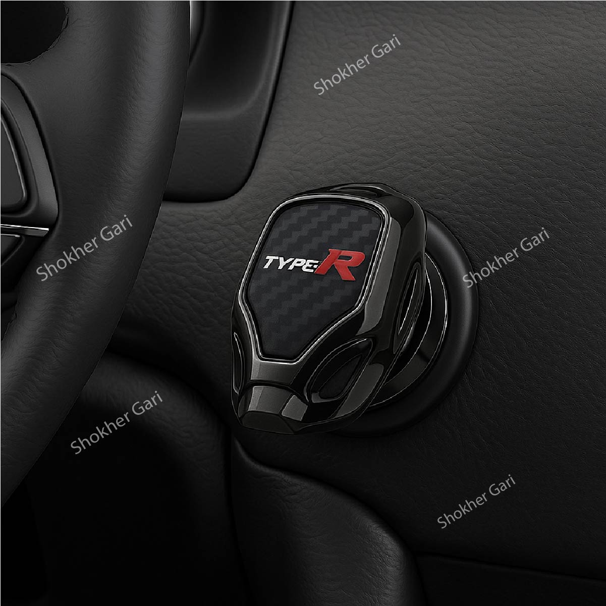 Car Engine Start Stop Switch Button Cover 1 Piece image 6