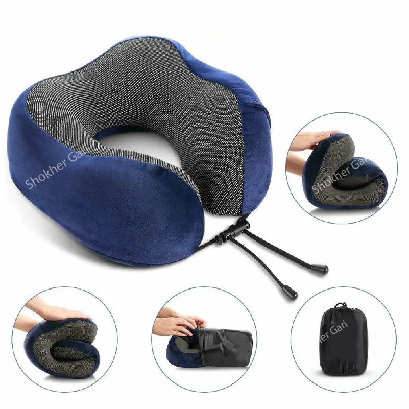 Memory Foam Travel Neck Pillow 1 Piece image 5