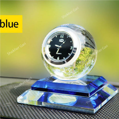 Crystal Ball with Clock Solar Perfume - Blue image