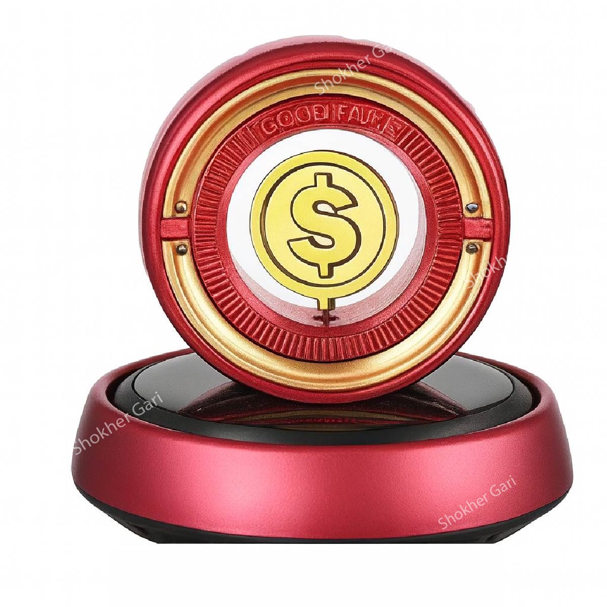 Gold Dollar Coin Solar Car Air Fresheners