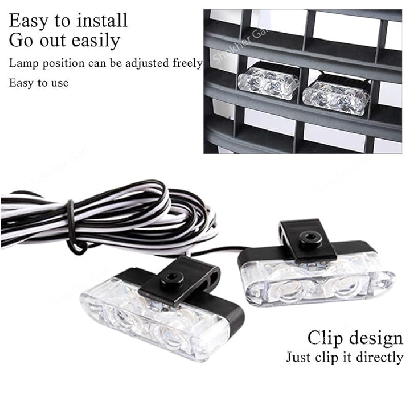 Car Remote Control LED Strobe Grill Light image 2