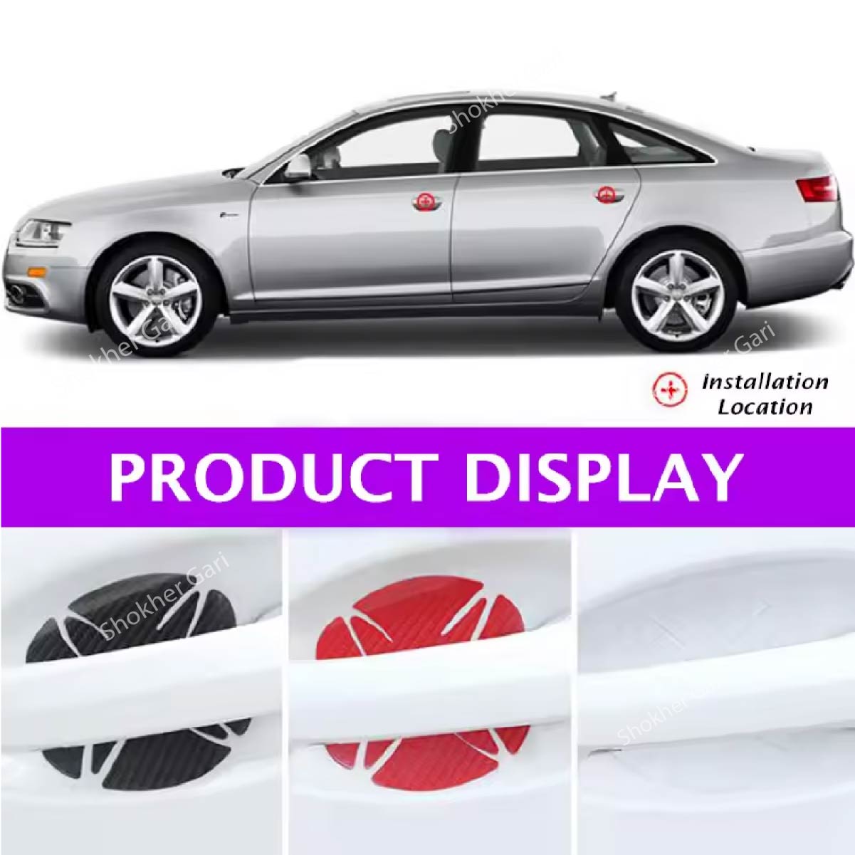 Car Door Bowl Protector Anti Scratch image 2