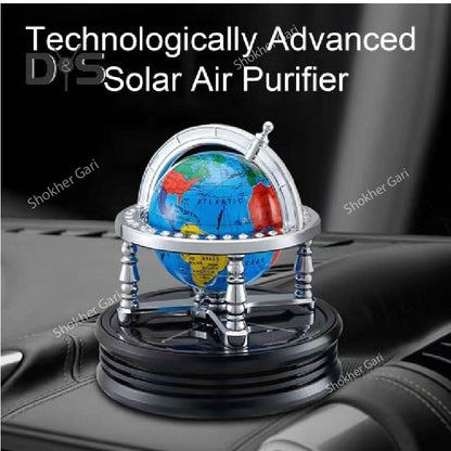 World Map Car Solar Perfume image 7