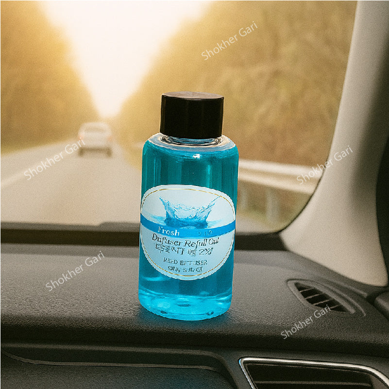 Car Air Freshner Refill 50 ML 1PCS  Mind Refreshing Refill - Clean Cotton image