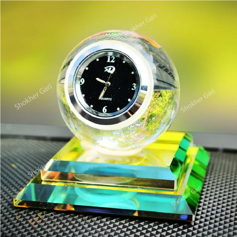 Crystal Ball with Clock Solar Perfume image 0