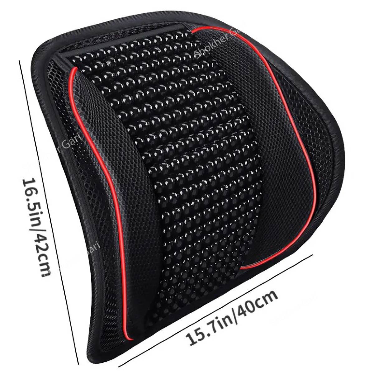 1Pcs High Quality Wooden Car Back Support image 3