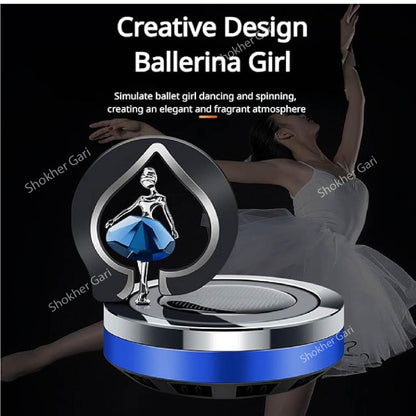 Dancing Girl Car Solar Perfume