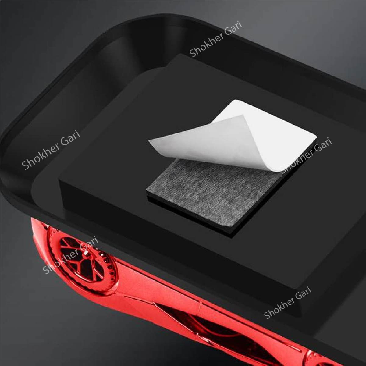 Solar Energy Sports Car Model Perfume Parking Number image 3