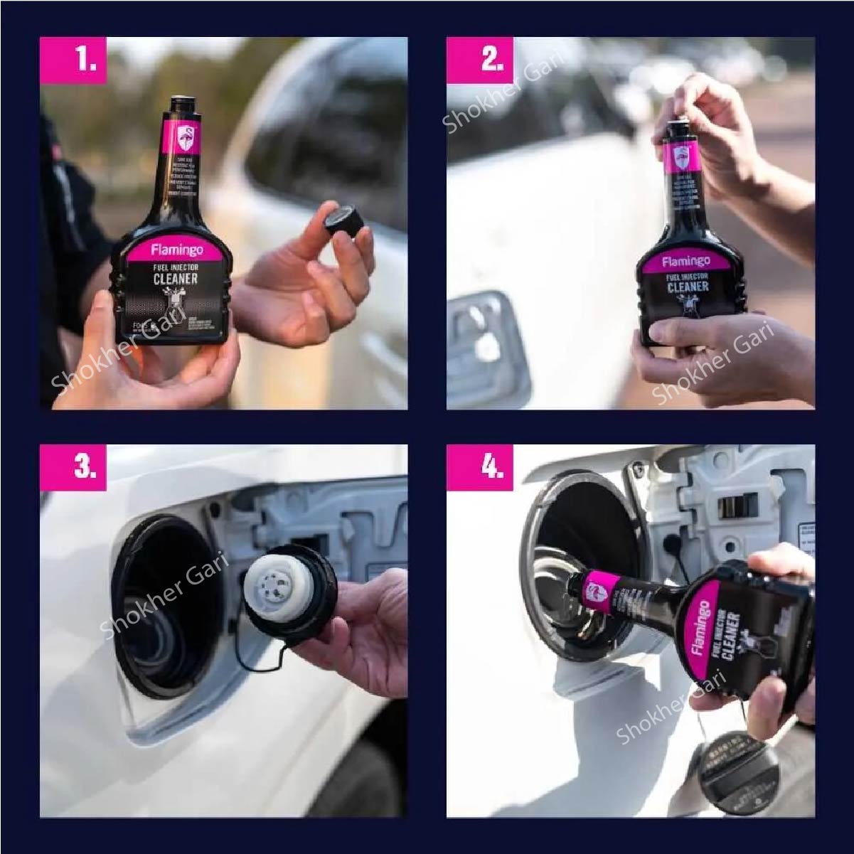 Flamingo Fuel Injector Cleaner 250ml image 2