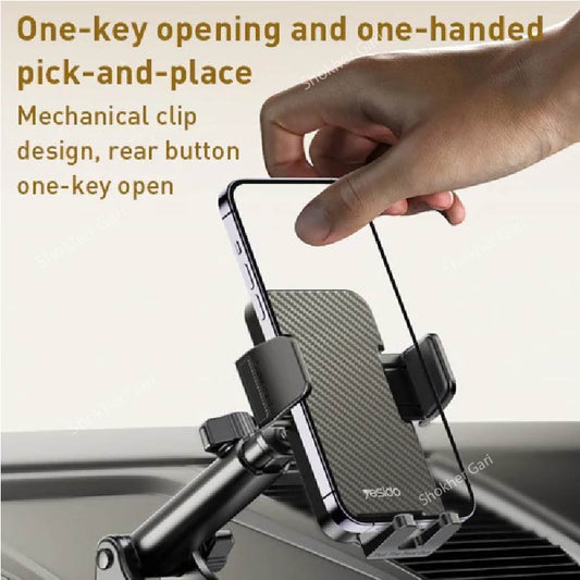 Yesido C173 Phone Holder For Car Dashboard And Windshield  image 0