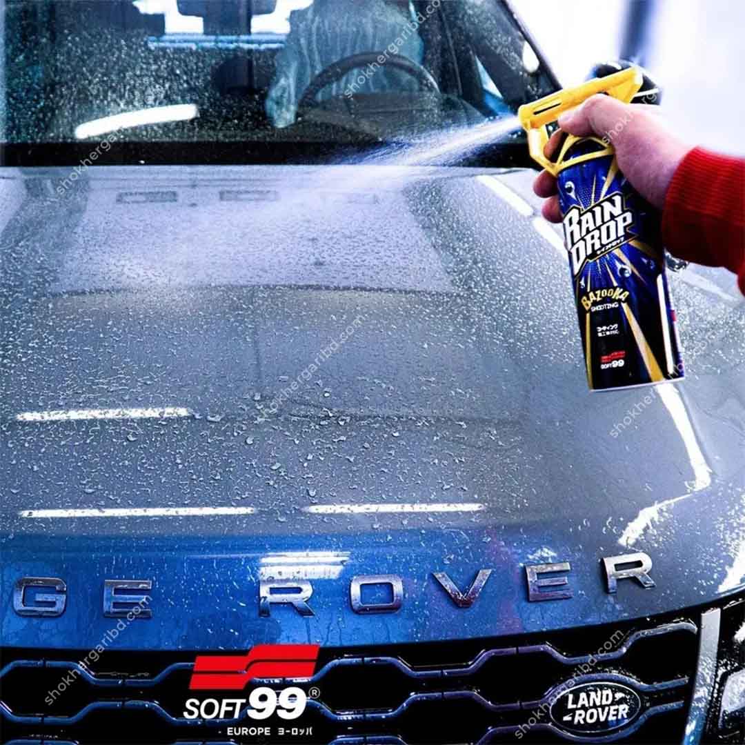 SOFT99 Rain Drop Bazooka – Ultimate Car Body And Glass Water Repellent Coating 300ML image 5