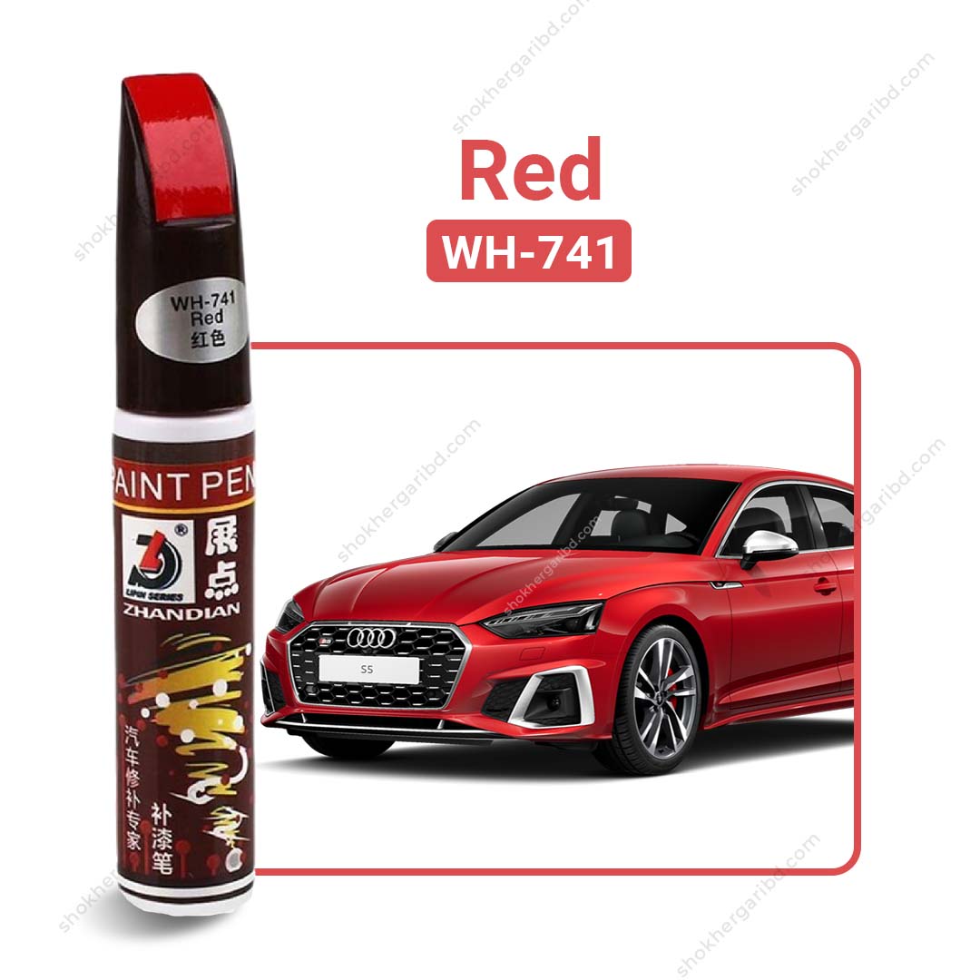 Car Color Repair Pen Best For Car Touch-Up Pen . - Red image