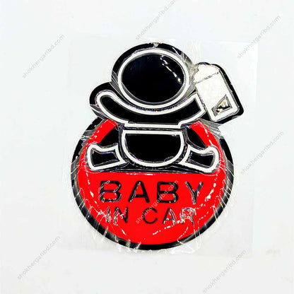 1pcs Baby in Sign Car Glass Sticker - 1 image