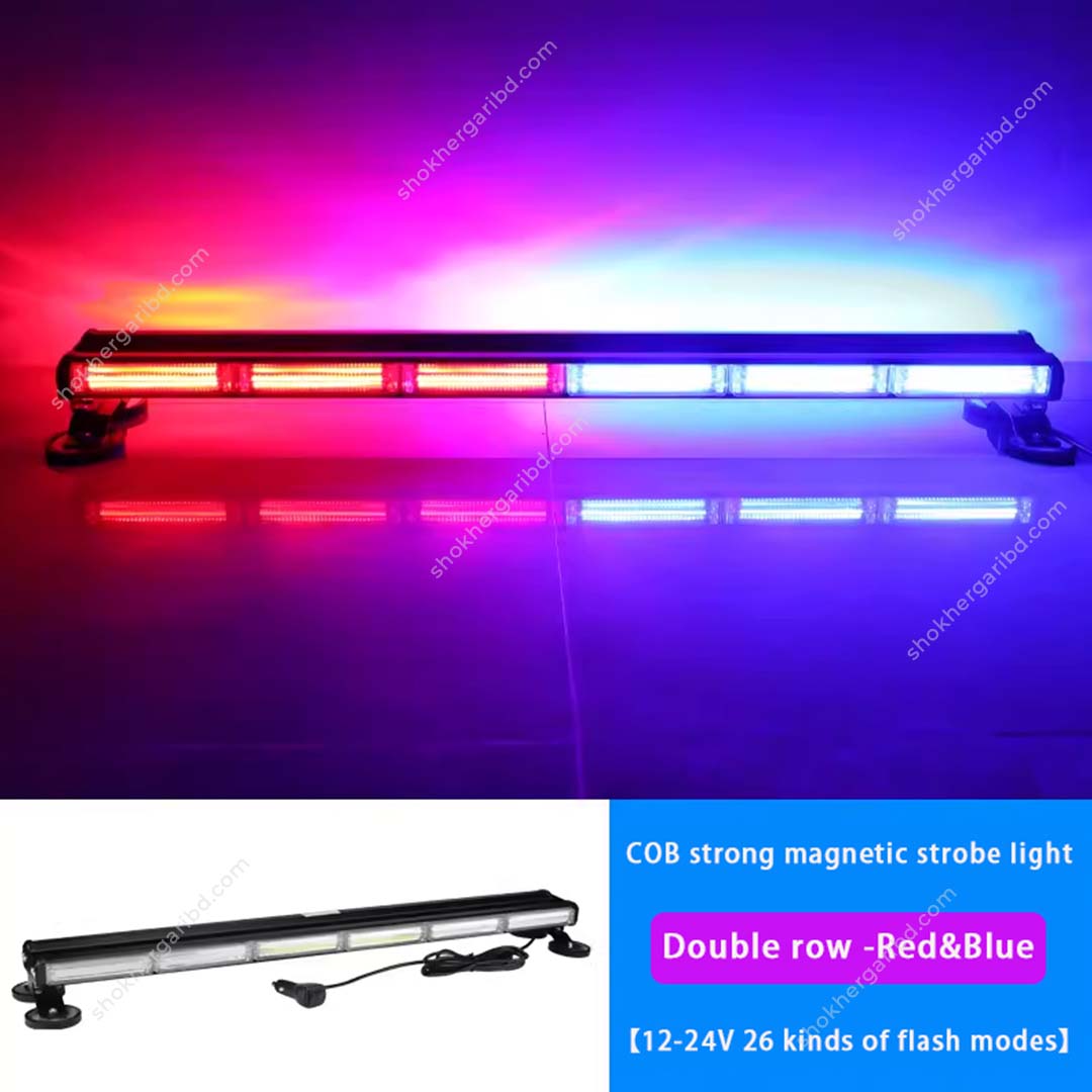 Car Dashboard Big Police Light 1pcs - 6 Part 34 inches image