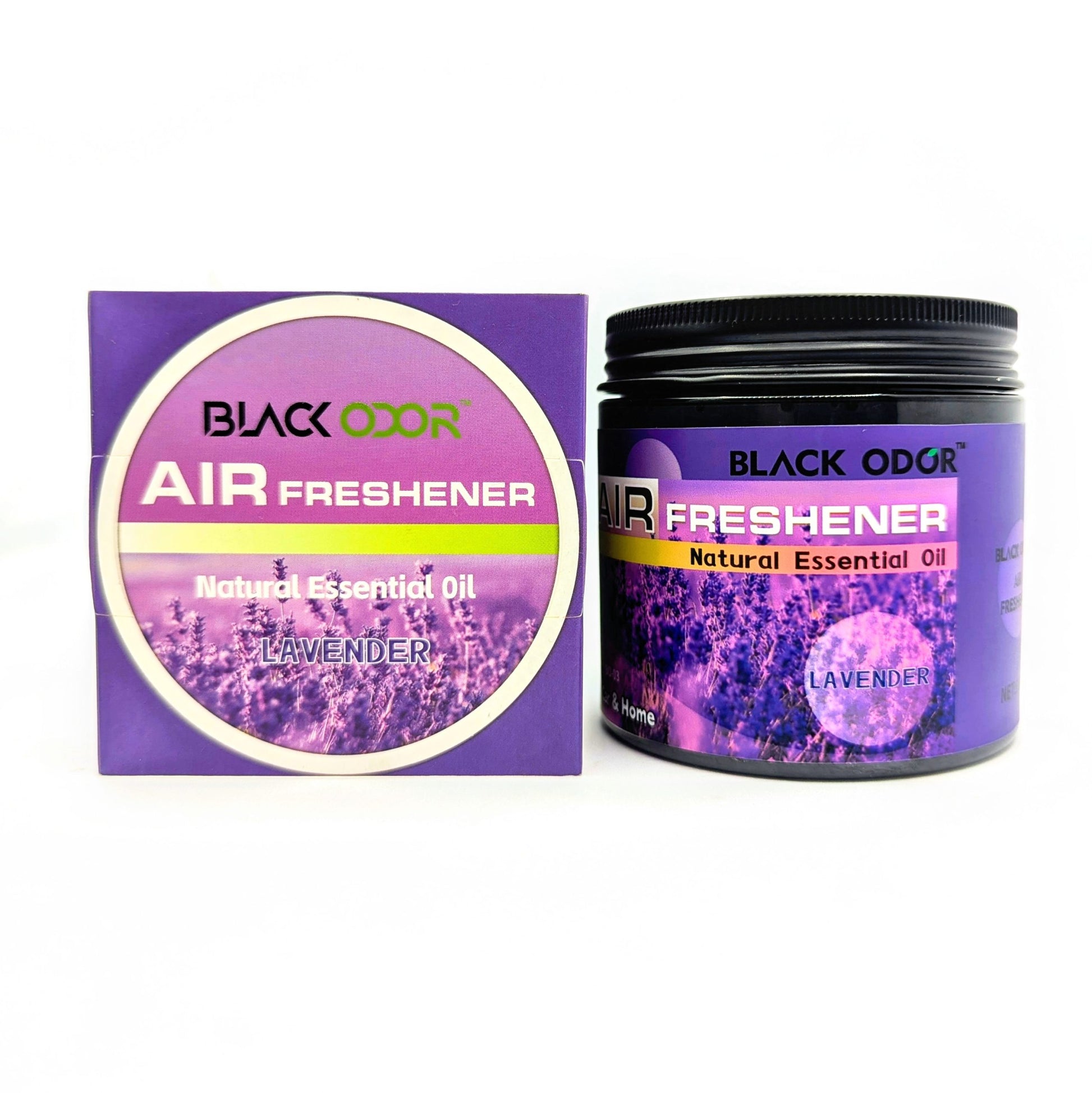 BLACK ODOR (Jelly type) Air Freshener Natural Essential Oils Scented Home, and Office image 9