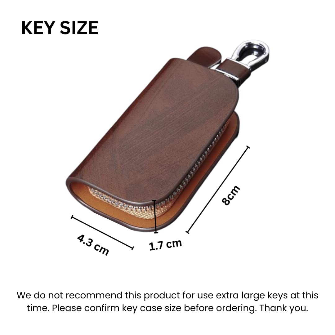 Pu Leather Remote and keychain for Luxurious Car image 2