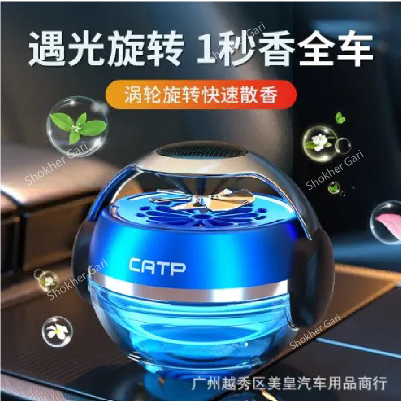 CATP Car Solar Perfume and Showpiece - Blue image