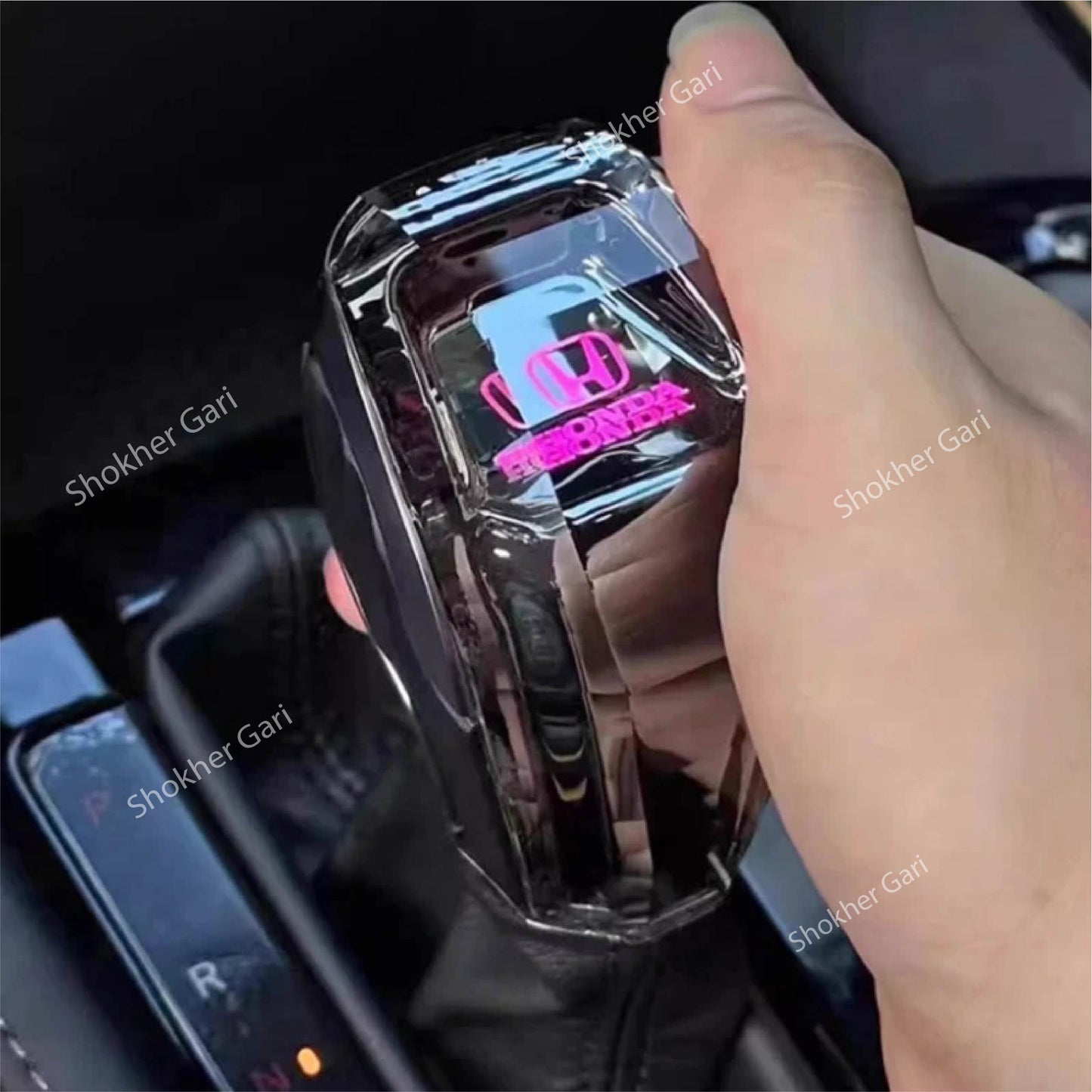 M/Y 7 Colour Crystal Gear Knob for Many Brands image 6