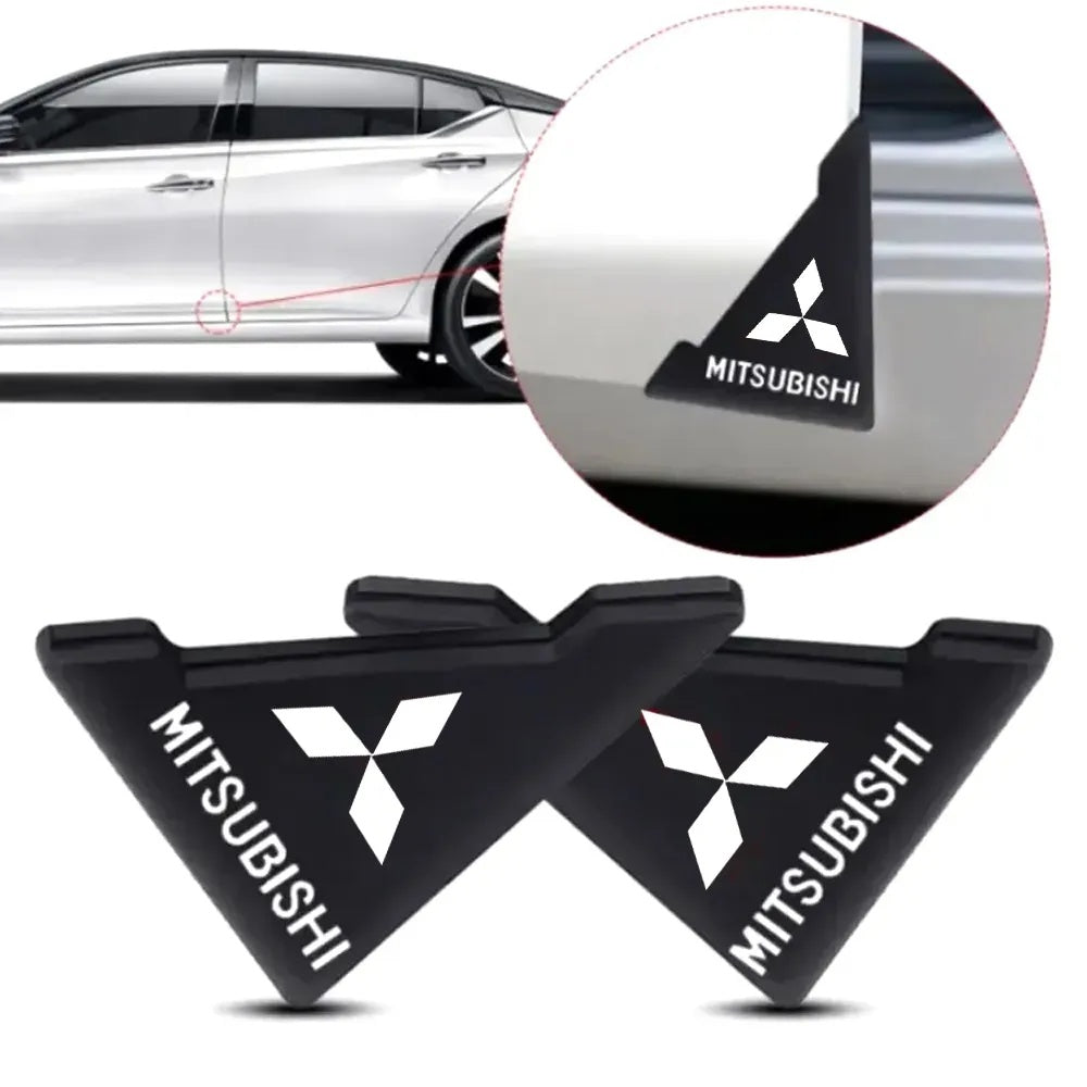Car Door Corner Protector Black  2pcs image 10