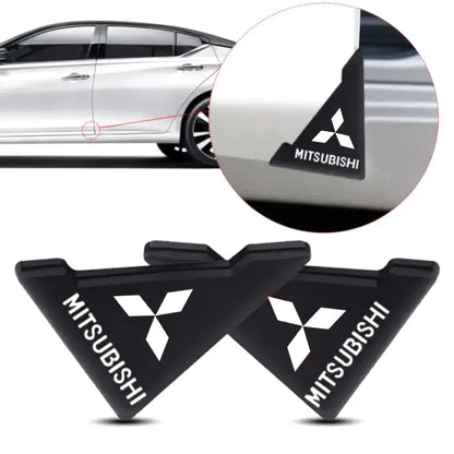 Car Door Corner Protector Black  2pcs image 10