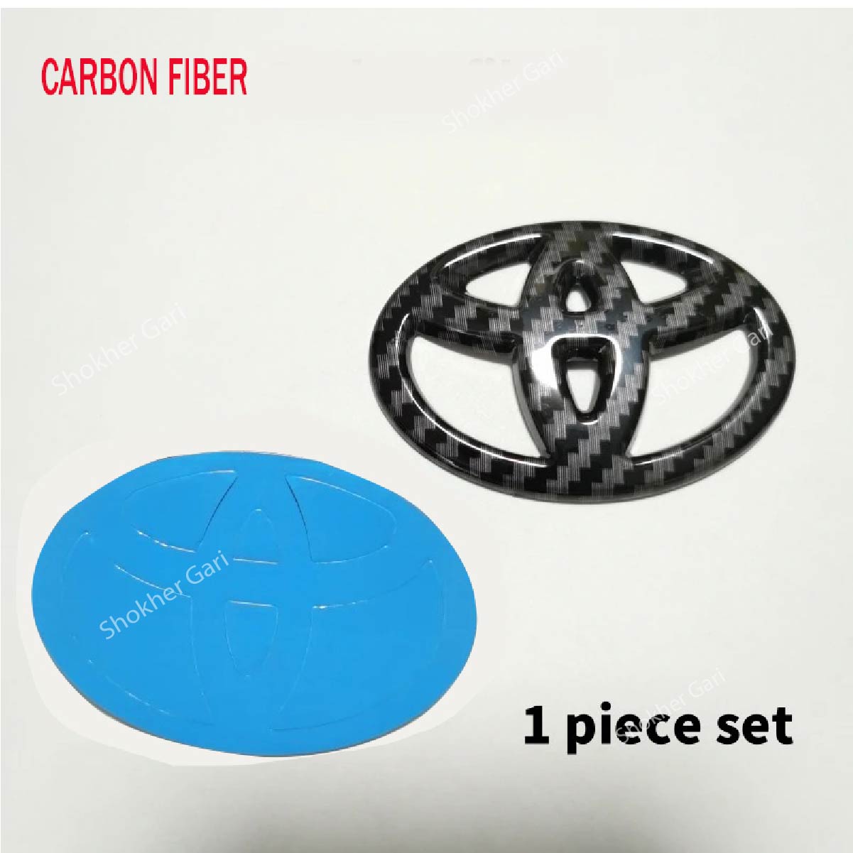 1 Pcs Toyota Steering Wheel logo image 2