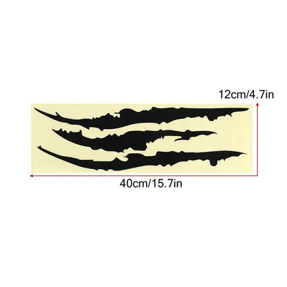 2pcs Claw Marks Sticker For Car Headlight image 4