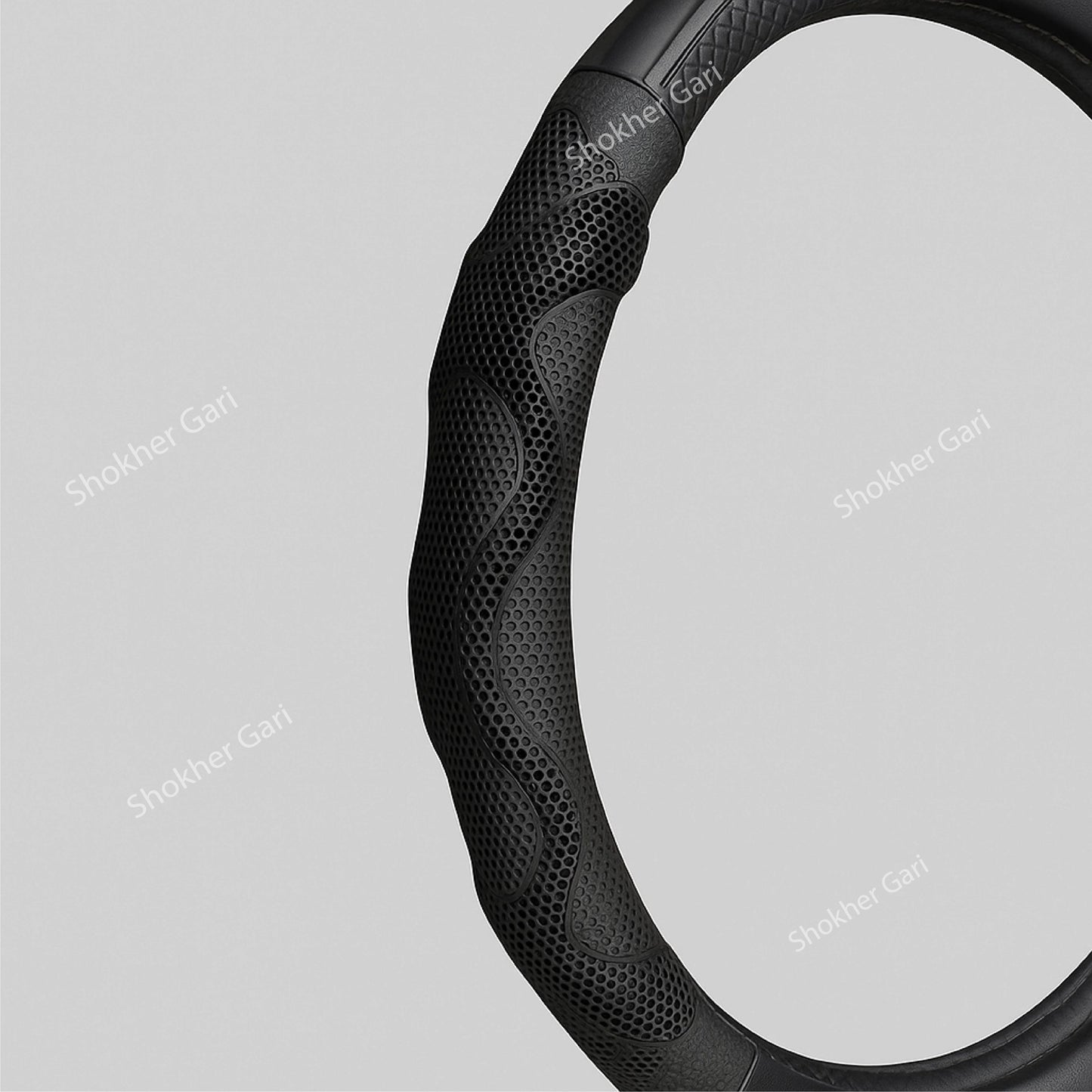3 in 1 Car Luxury Steering Wheel Cover image 4